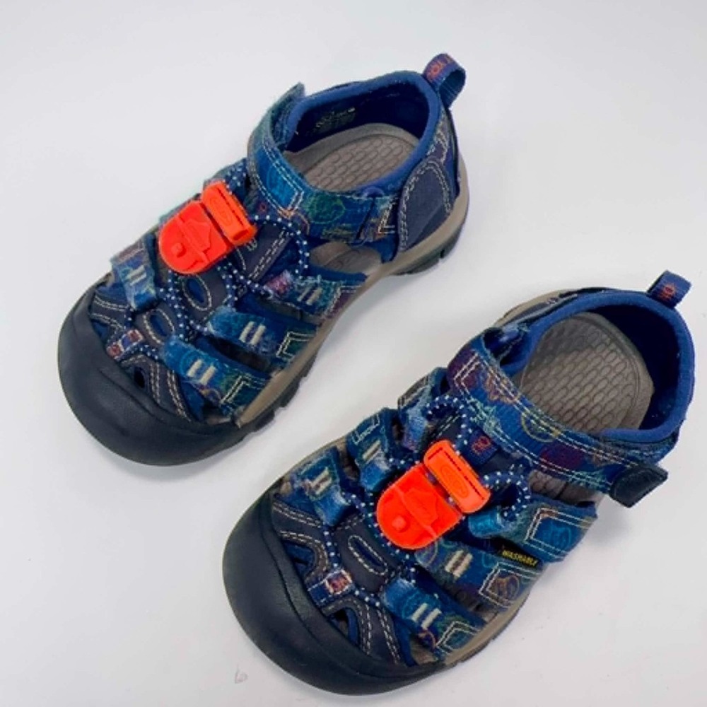 KEEN Newport H2 Toddler Sandals US 9 Blue Smokey The Bear Water Sports Hiking - Picture 4 of 6